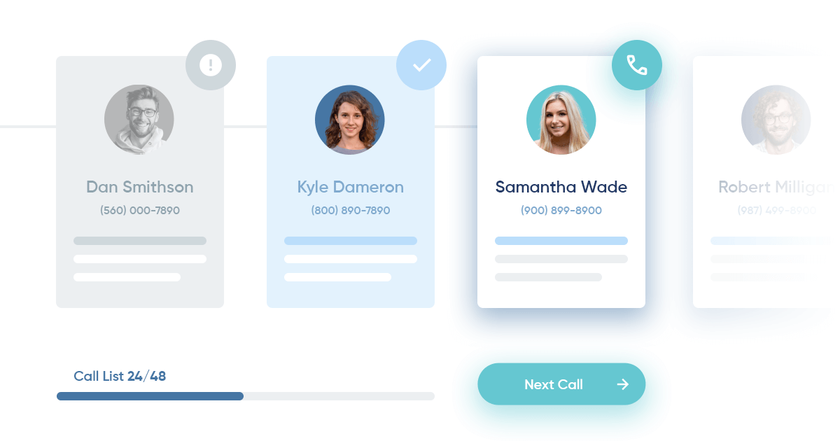 Pause 2 Call List Dialer