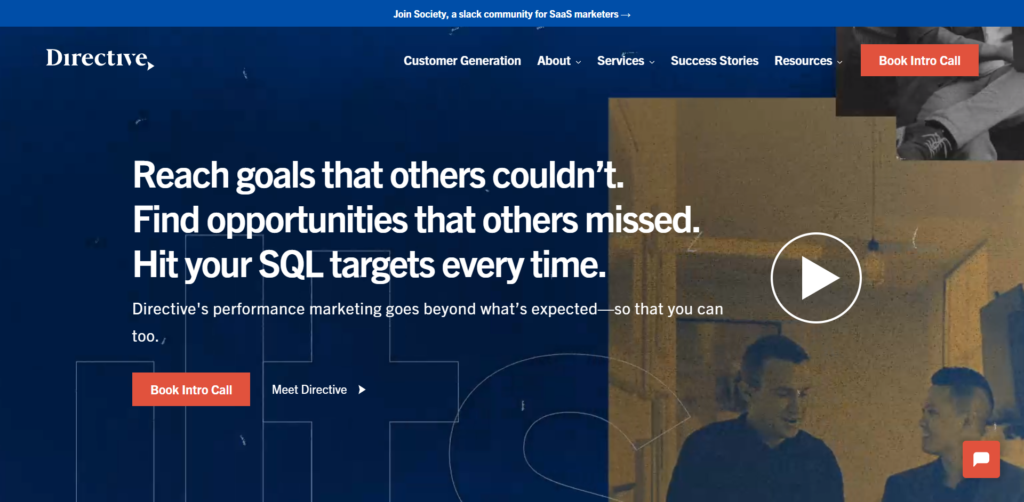 Top 50 Saas Marketing Companies 25 directive-saas-marketing-companies