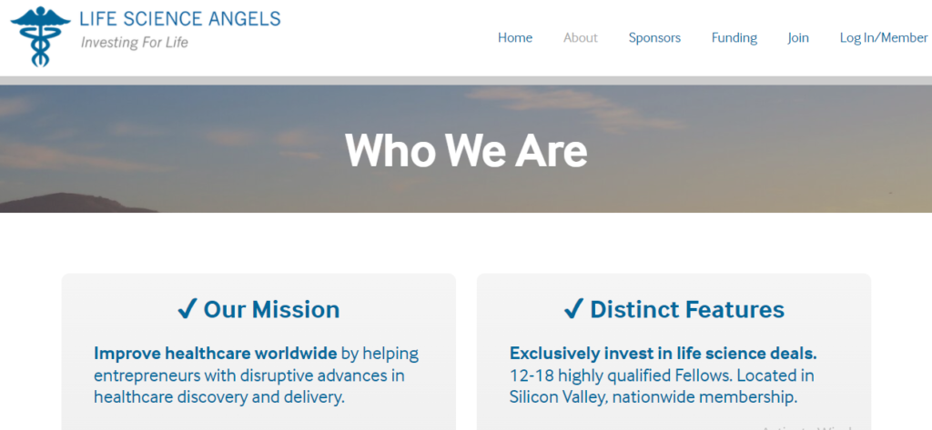 7 Best Startup Funding Ideas 3 startup-angel-website-example